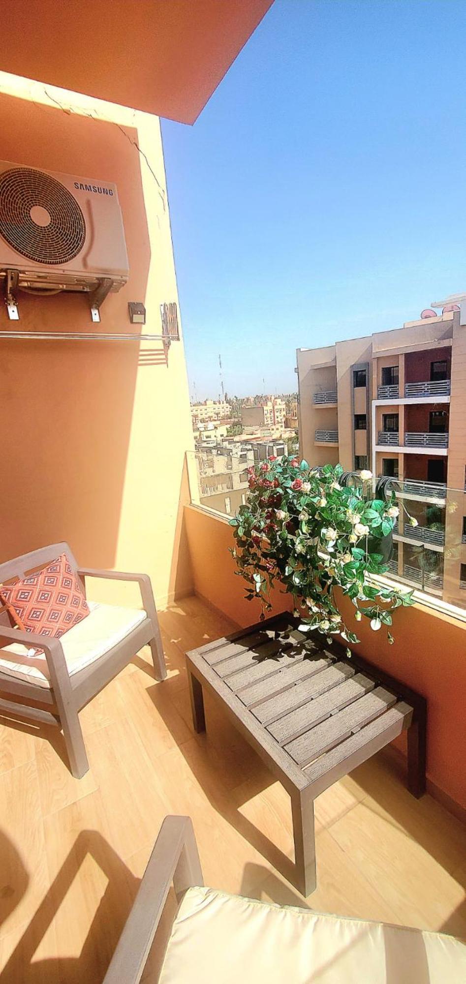 Super Appartement Haut Standing Ensoleille Gare Marakeş Dış mekan fotoğraf