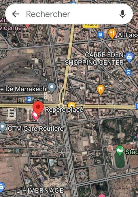 Super Appartement Haut Standing Ensoleille Gare Marakeş Dış mekan fotoğraf